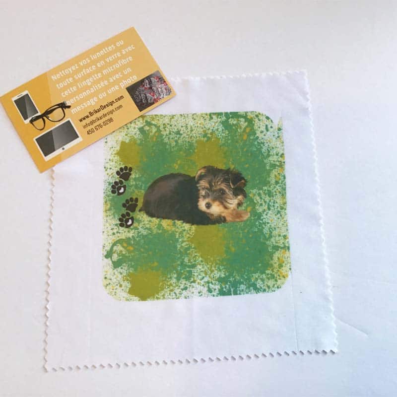 Essuie lunette et cellulaire, écran d’ordinateur-yorkshire