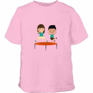 T-shirt enfant trempoline