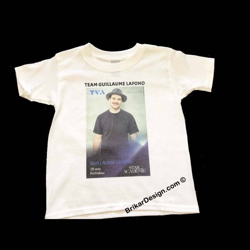 t-shirt personnalisé enfant