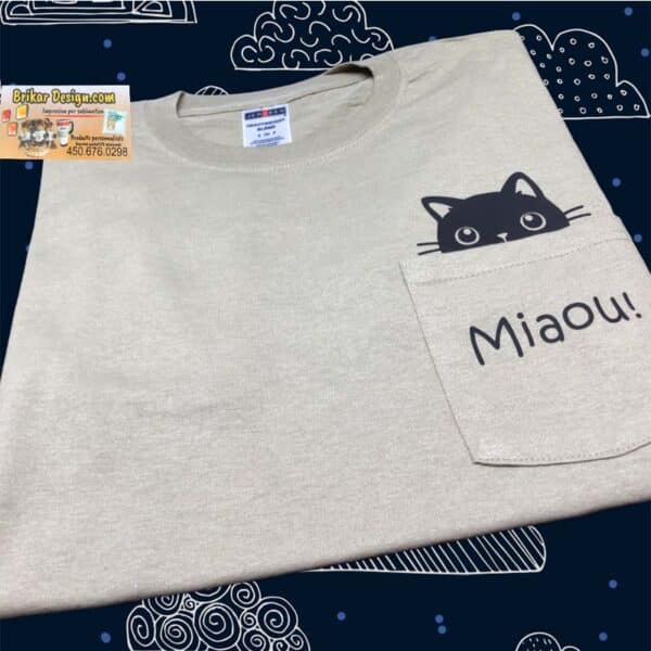 t-shirt Miaou!