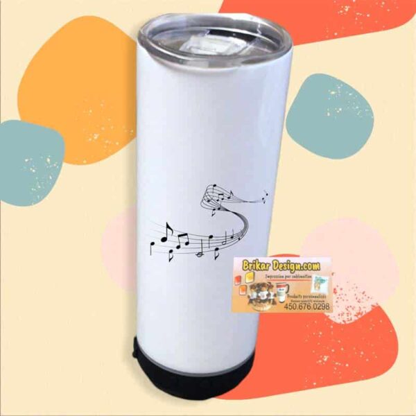 Tumbler Bluetooth haut parleur noir