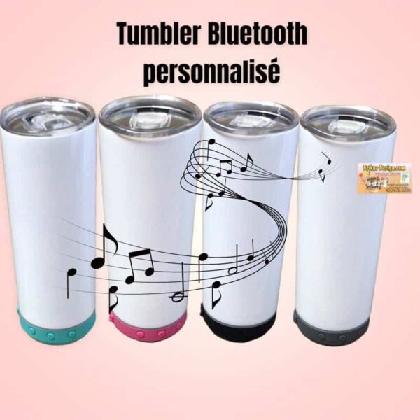Tumbler Bluetooth personnalisé