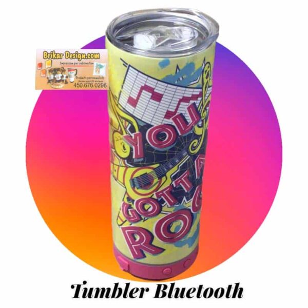 Tumbler Bluetooth The Rock