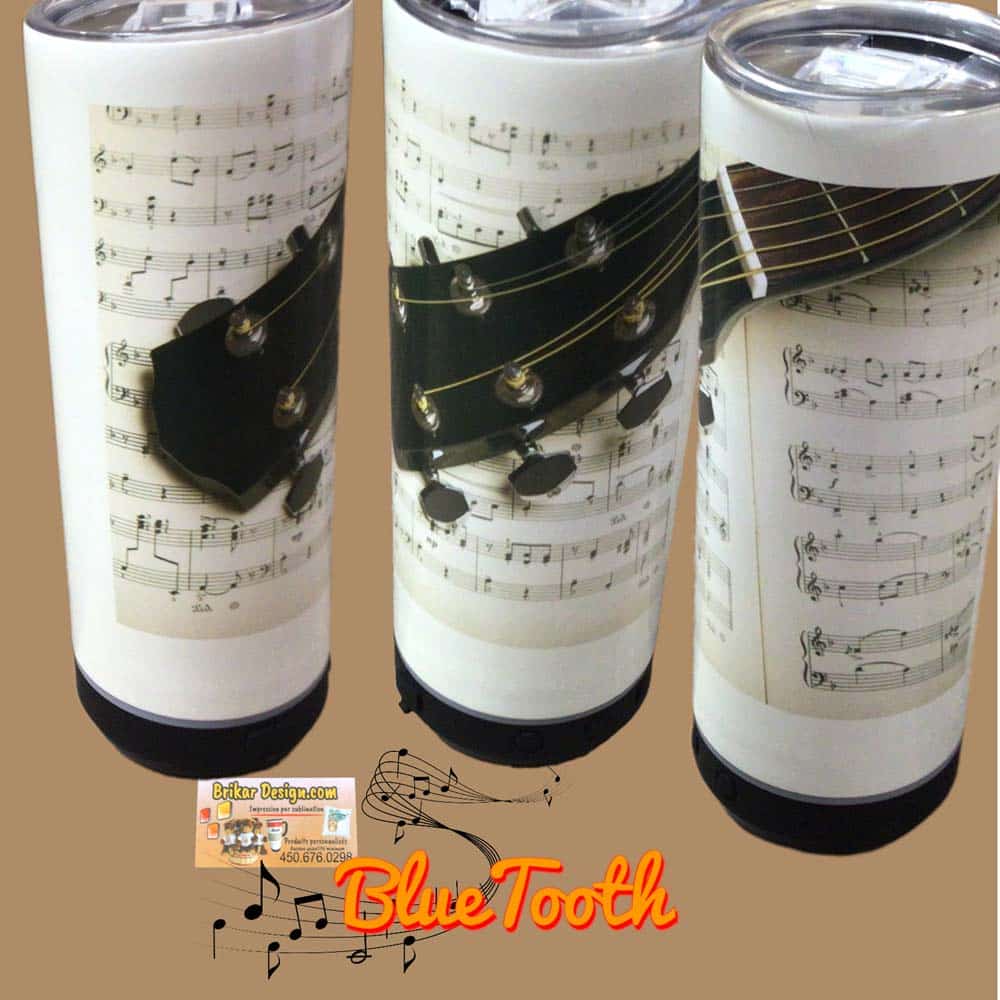 Tumbler Bluetooth guitare