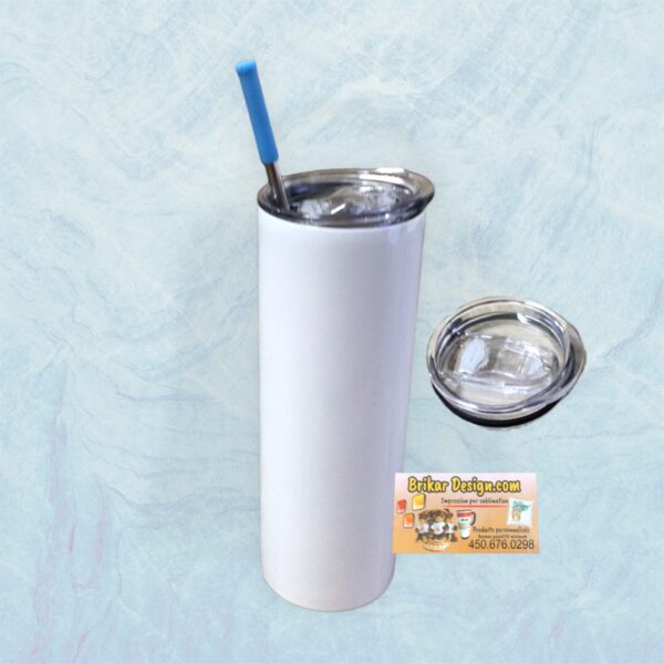Tumbler droit personnalisé