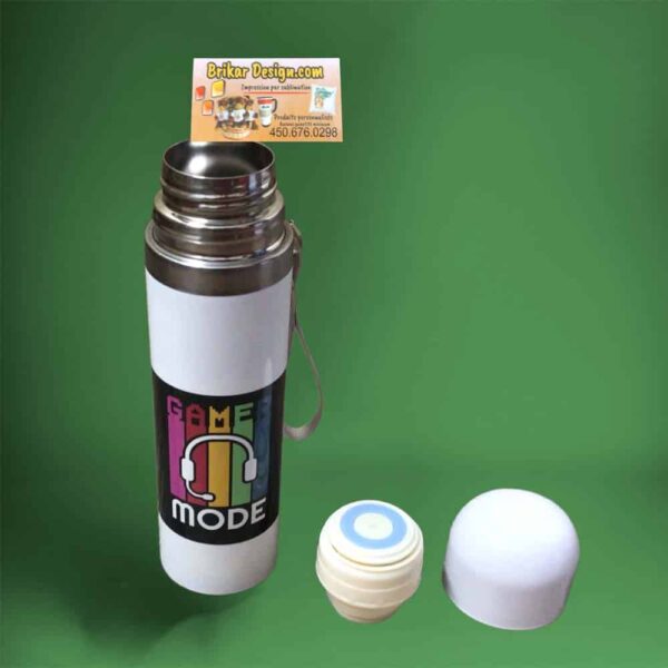 Thermos GAMER MODE personnalisé