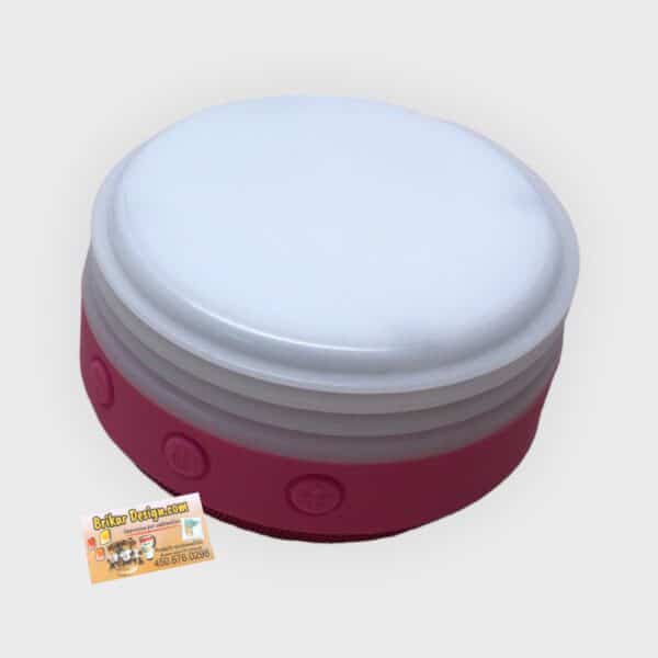 Tasse Bluetooth Gnome musique mauve – Image 5