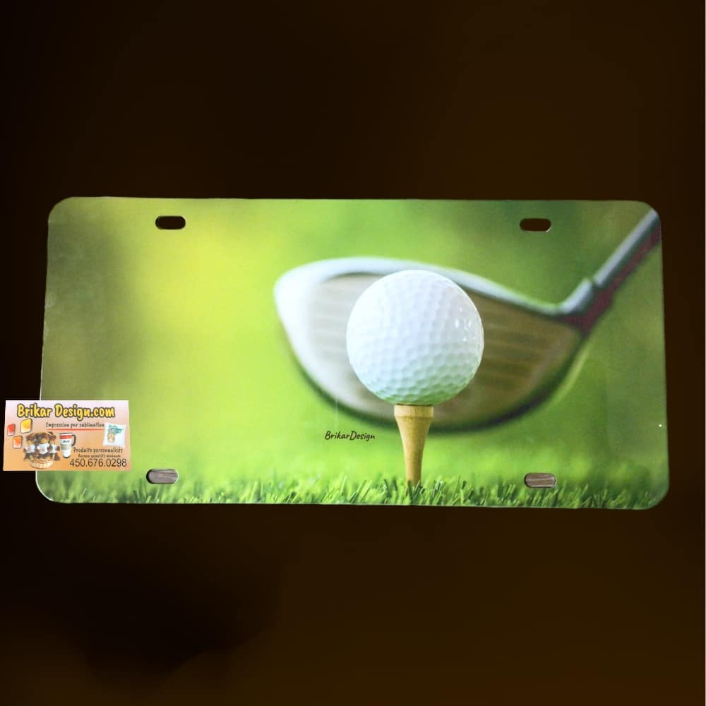 Licence d'auto Golf