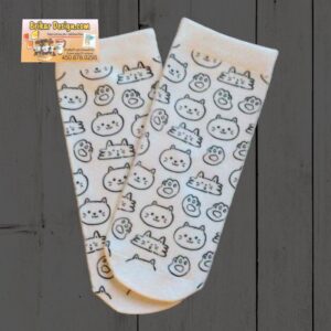 Chaussettes Têtes de chats 21cm