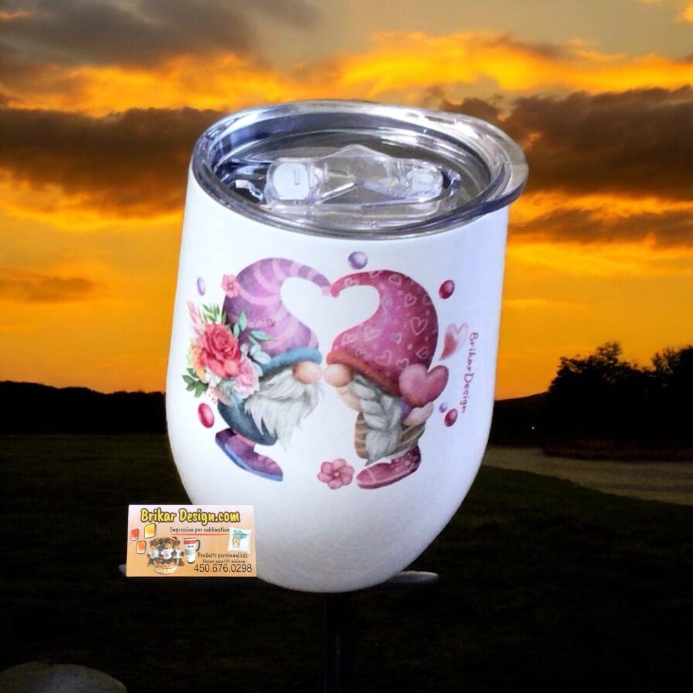 Verre isotherme Gnome couple