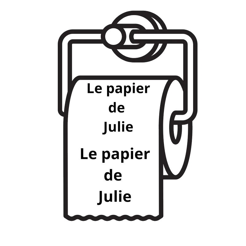 Papier de toilette personnalisé