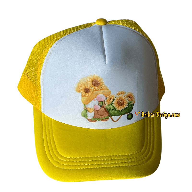 Casquette trucker personnalisable avec photo et texte