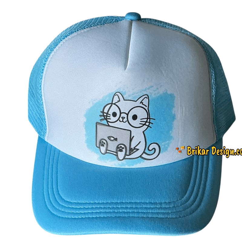 Casquette trucker couleur uni pour hommes et femmes