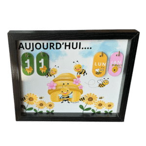 Calendrier perpétuel abeille