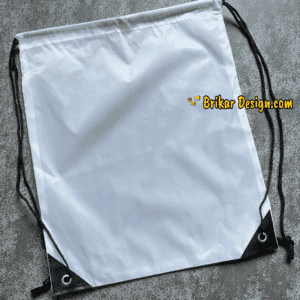 sac à cordon blanc personnalisé