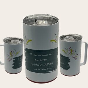 Tasse isotherme Si vous ne savez pas quoi porter....