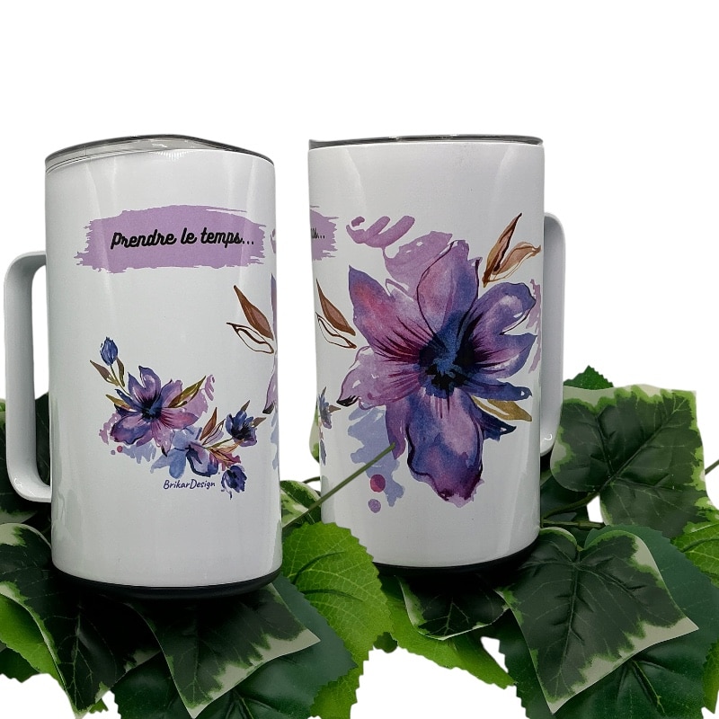 Tasse à café isotherme, Prendre le temps
