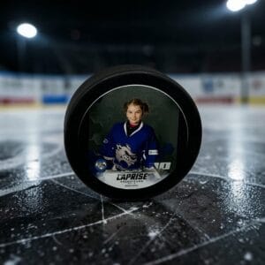 rondelle de hockey personnalisée
