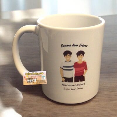Tasse Comme deux frères