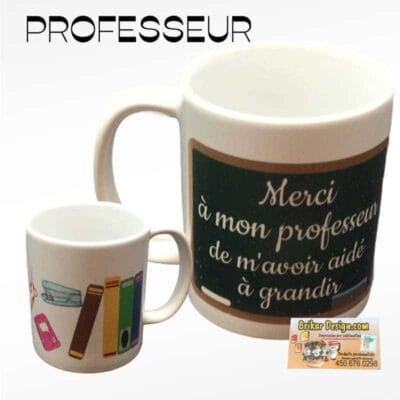 tasse professeur