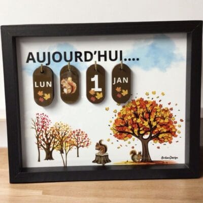 Calendrier perpétuel automne
