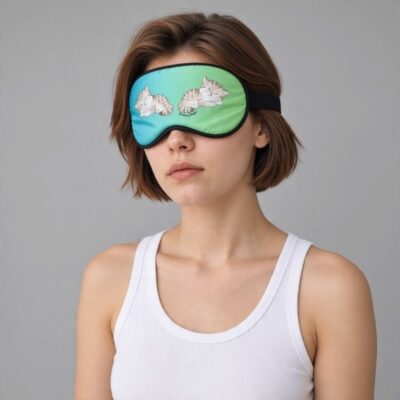 Loup de sommeil BrikarDesign présenté sur mannequin – modèle 17.